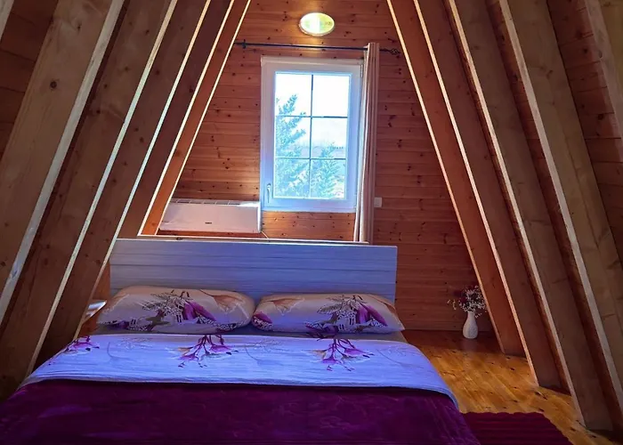 Sea View Wooden Chalet *
